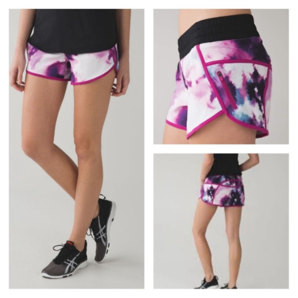 Lululemon Tracker Shorts-Blooming Pixie, 8 - image 1
